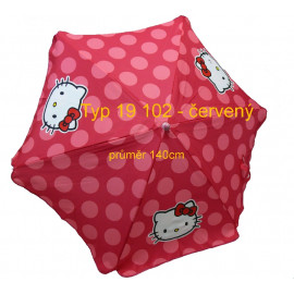 SA 2007 Slunečník 140cm Hello Kitty  